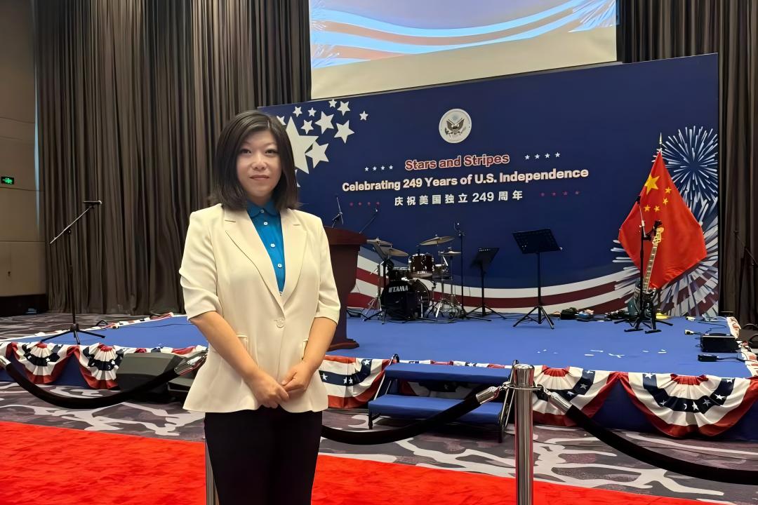 中启未来国际教育集团刘泽先校长受邀出席美国领事馆独立日庆典